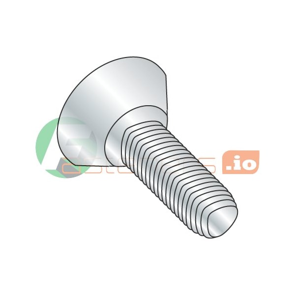 Newport Fasteners Thread Forming Screw, #6-32 x 3/16 in, Zinc Plated Steel Flat Head Phillips Drive, 10000 PK 615009 - main